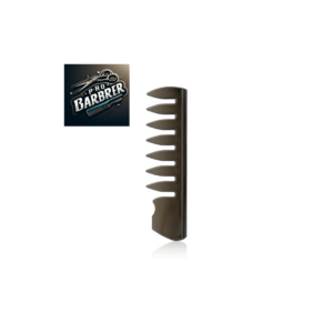 Barber češalj crni model NO22