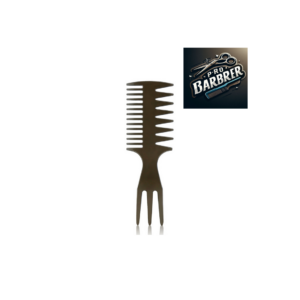 Barber češalj crni model N032