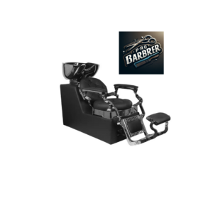 Barber pro &scaron;amponjera crni ram crna koža crna keramika YP8833