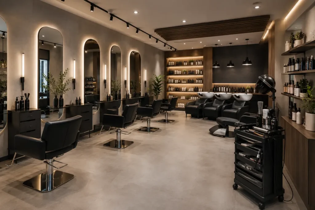 Kompletna oprema za moderan frizerski salon