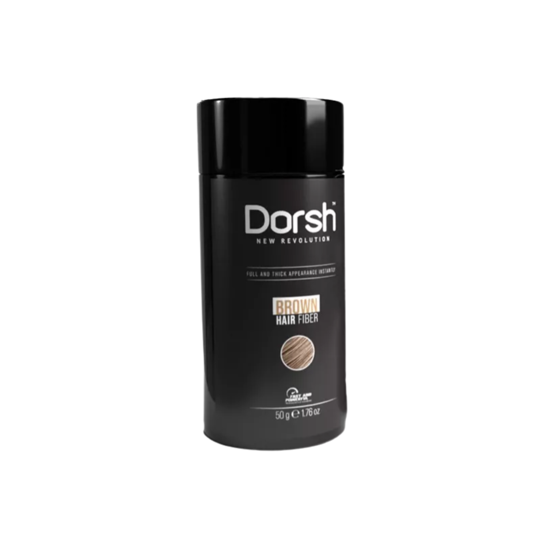 Dorsh fiber za kosu braon-50gr